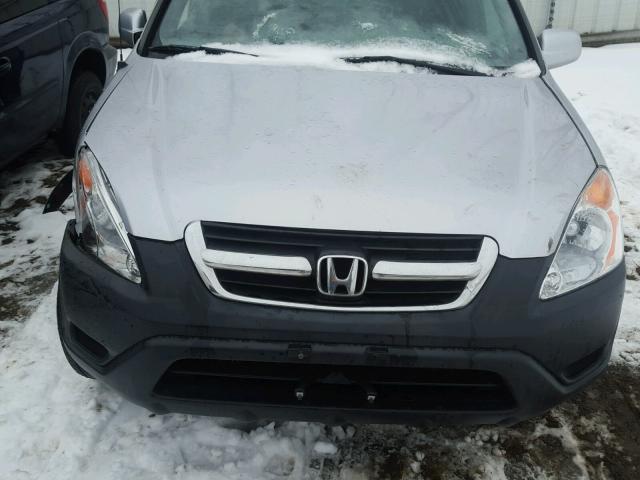 SHSRD78823U115583 - 2003 HONDA CR-V EX SILVER photo 7