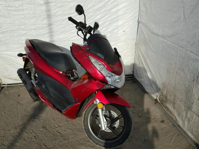 MLHJF2802B5001771 - 2011 HONDA PCX წითელი ფოტო 1