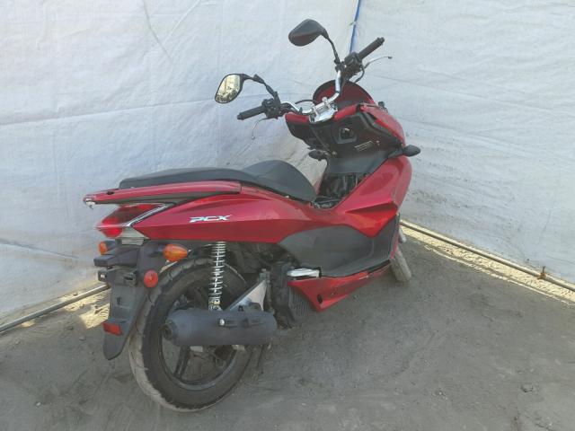 MLHJF2802B5001771 - 2011 HONDA PCX RED photo 4