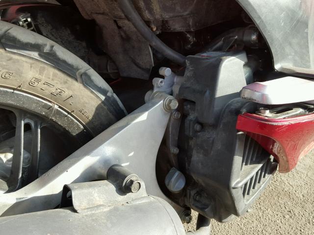 MLHJF2802B5001771 - 2011 HONDA PCX წითელი ფოტო 7