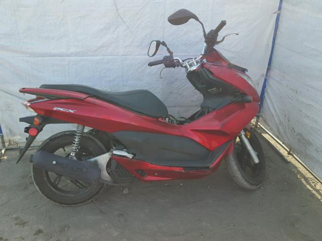 MLHJF2802B5001771 - 2011 HONDA PCX წითელი ფოტო 9
