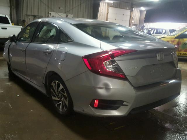 2HGFC2F78GH522027 - 2016 HONDA CIVIC EX SILVER photo 3