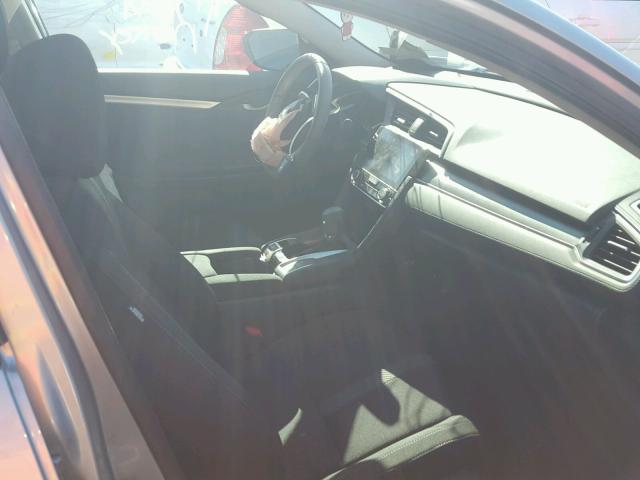 2HGFC2F78GH522027 - 2016 HONDA CIVIC EX ვერცხლისფერი ფოტო 5