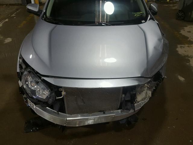 2HGFC2F78GH522027 - 2016 HONDA CIVIC EX ვერცხლისფერი ფოტო 7