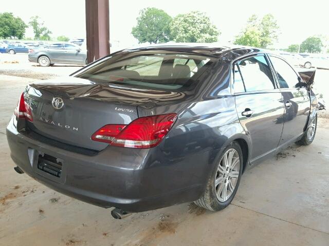 4T1BK36B58U320444 - 2008 TOYOTA AVALON XL BLACK photo 4