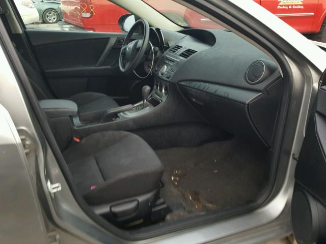 JM1BL1SF2A1252559 - 2010 MAZDA 3 I SILVER photo 5