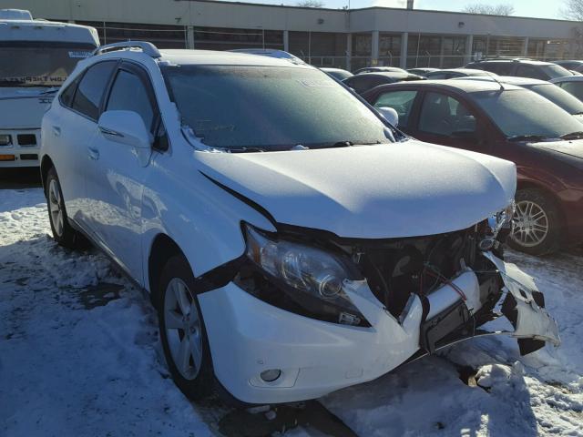 2T2BK1BA1BC106038 - 2011 LEXUS RX 350 WHITE photo 1