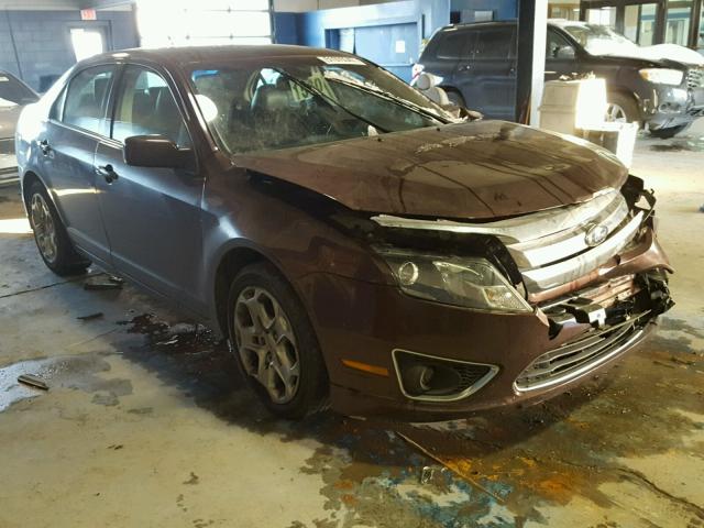 3FAHP0JA1CR185935 - 2012 FORD FUSION SEL MAROON photo 1