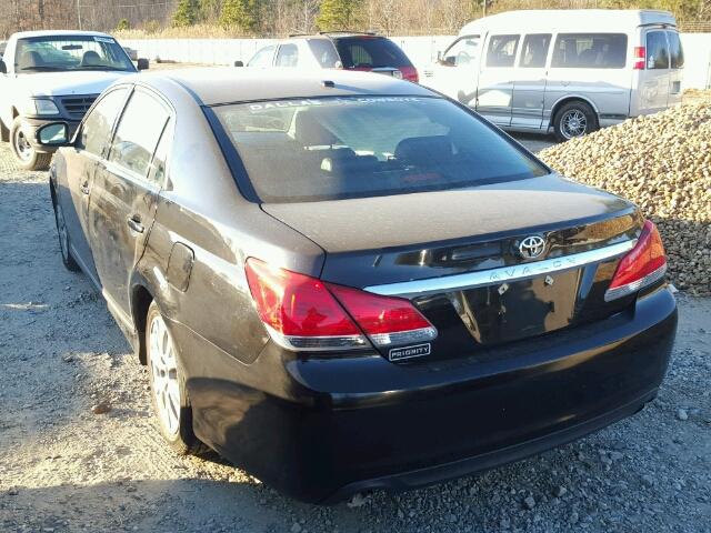 4T1BK3DB4CU459072 - 2012 TOYOTA AVALON BAS 黑色 照片 3