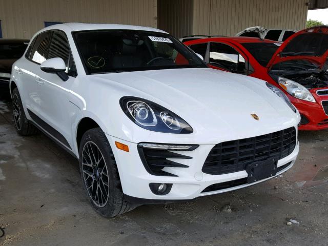 WP1AA2A58HLB03764 - 2017 PORSCHE MACAN WHITE photo 1