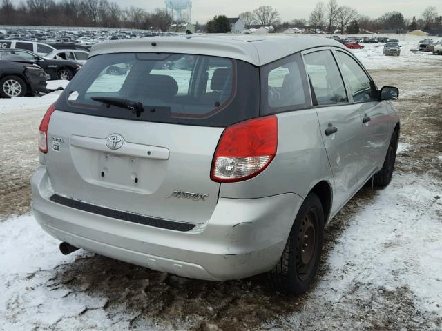 2T1KR32E33C080719 - 2003 TOYOTA COROLLA MA SILVER photo 4