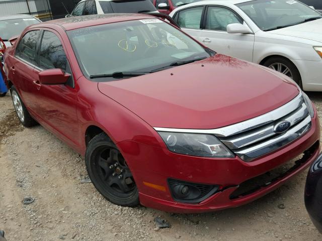 3FAHP0HA6AR101823 - 2010 FORD FUSION SE RED photo 1