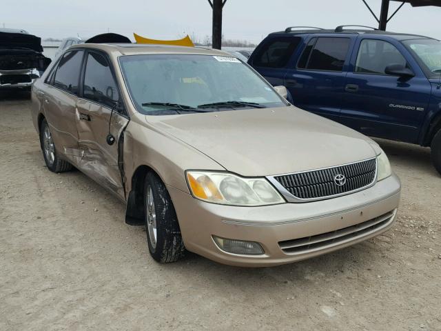 4T1BF28B41U162485 - 2001 TOYOTA AVALON XL GOLD photo 1