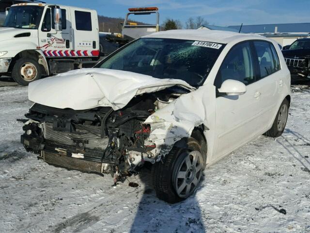 WVWDR71K27W222157 - 2007 VOLKSWAGEN RABBIT WHITE photo 2