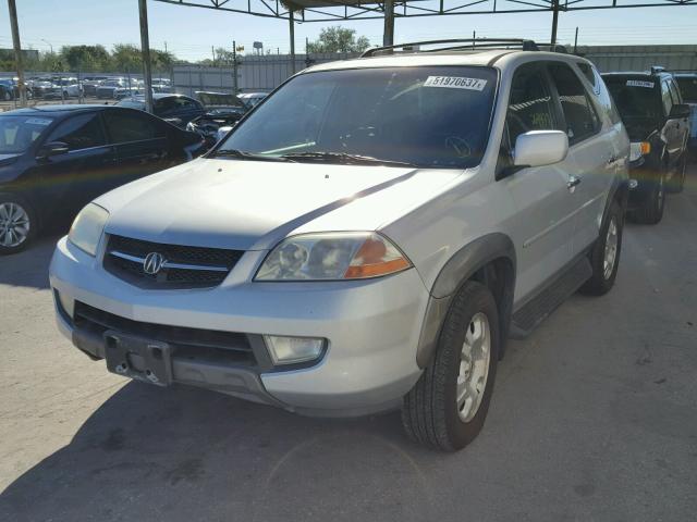 2HNYD18232H510919 - 2002 ACURA MDX SILVER photo 2