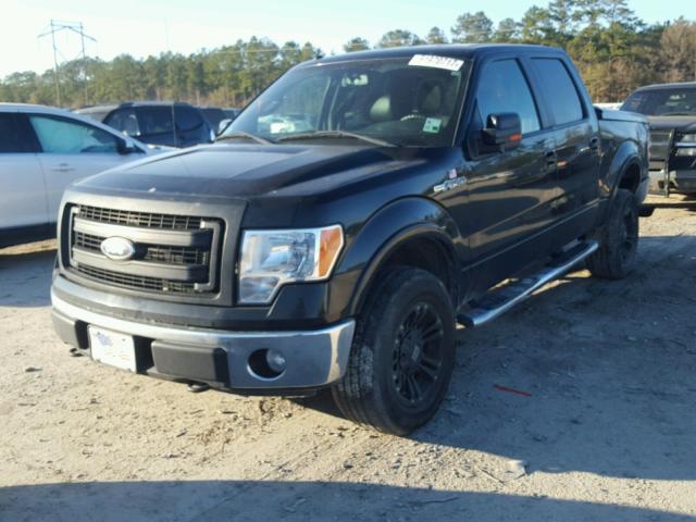 1FTFW1EV4AFA58307 - 2010 FORD F150 SUPER BLACK photo 2