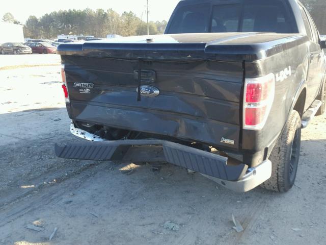 1FTFW1EV4AFA58307 - 2010 FORD F150 SUPER BLACK photo 9