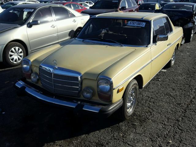 11407312105681 - 1975 MERCEDES-BENZ 280C YELLOW photo 2