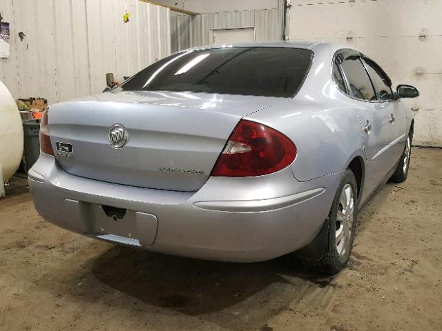 2G4WC532851342010 - 2005 BUICK LACROSSE C BLUE photo 4