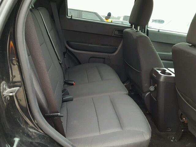 1FMCU9D77CKB37759 - 2012 FORD ESCAPE XLT BLACK photo 6