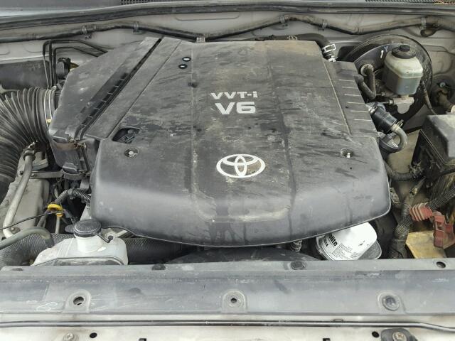 5TETU62N16Z260056 - 2006 TOYOTA TACOMA PRE SILVER photo 7