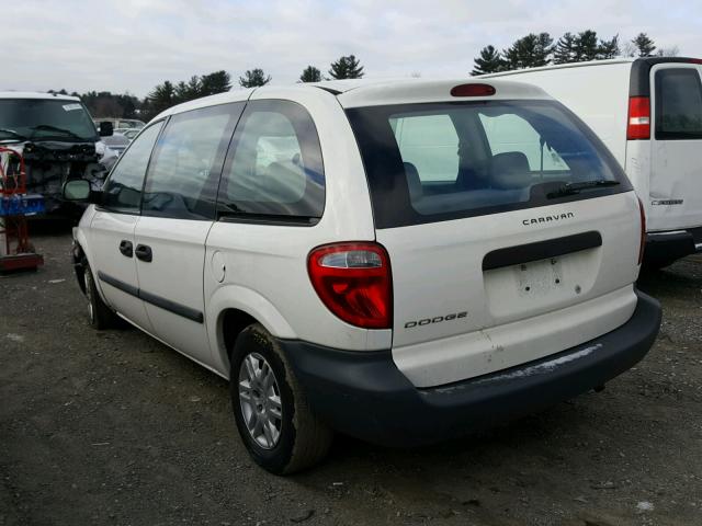 1D4GP25E66B749394 - 2006 DODGE CARAVAN SE WHITE photo 3