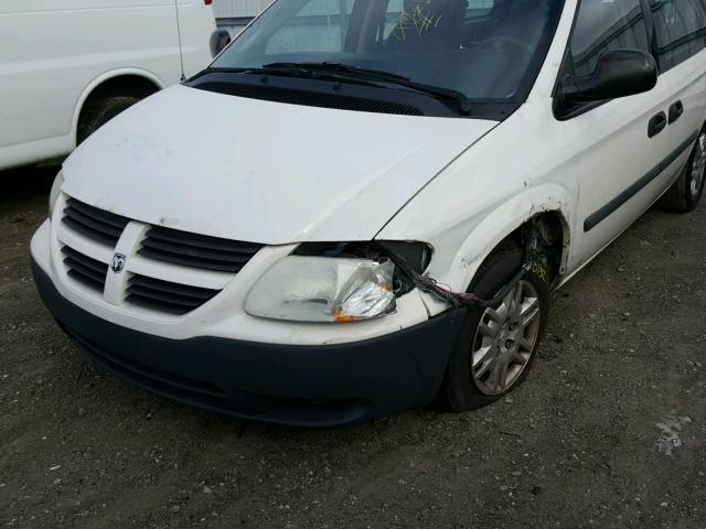 1D4GP25E66B749394 - 2006 DODGE CARAVAN SE WHITE photo 9