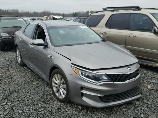 5XXGT4L32GG076055 - 2016 KIA OPTIMA LX SILVER photo 1