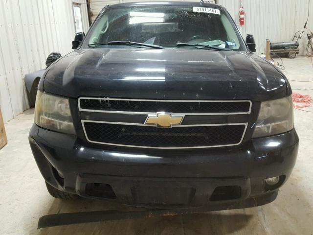 1GNFC13J08R129768 - 2008 CHEVROLET TAHOE C150 BLACK photo 9