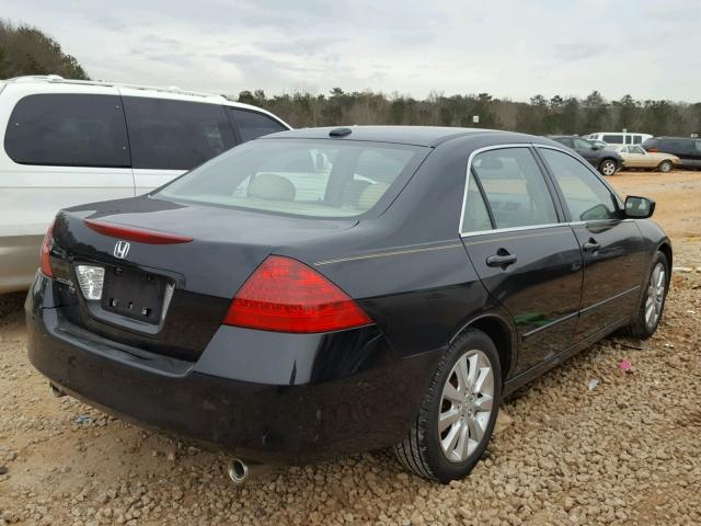 1HGCM66526A066786 - 2006 HONDA ACCORD EX BLACK photo 4