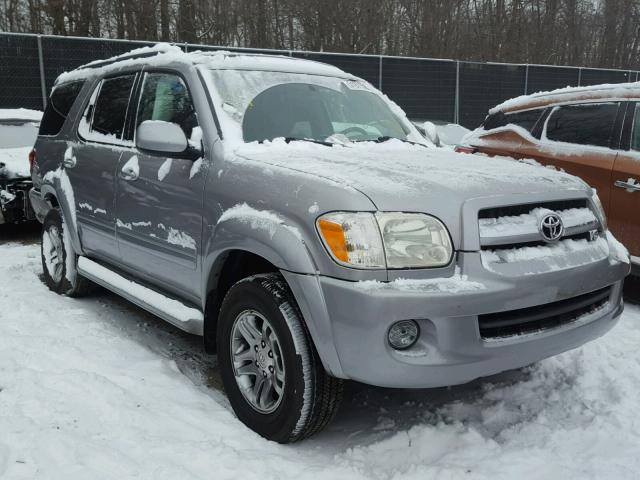 5TDBT48A96S265669 - 2006 TOYOTA SEQUOIA LI SILVER photo 1