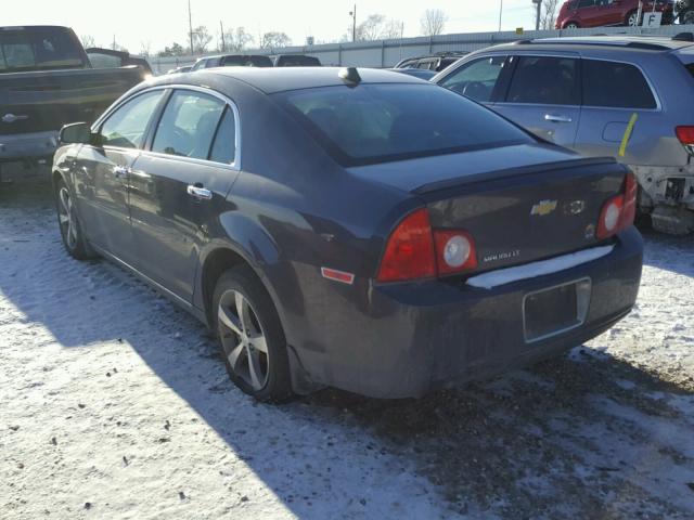 1G1ZC5E05CF268427 - 2012 CHEVROLET MALIBU 1LT GRAY photo 3