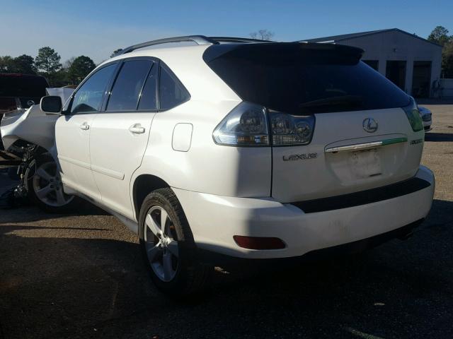 2T2GA31U95C020660 - 2005 LEXUS RX 330 WHITE photo 3