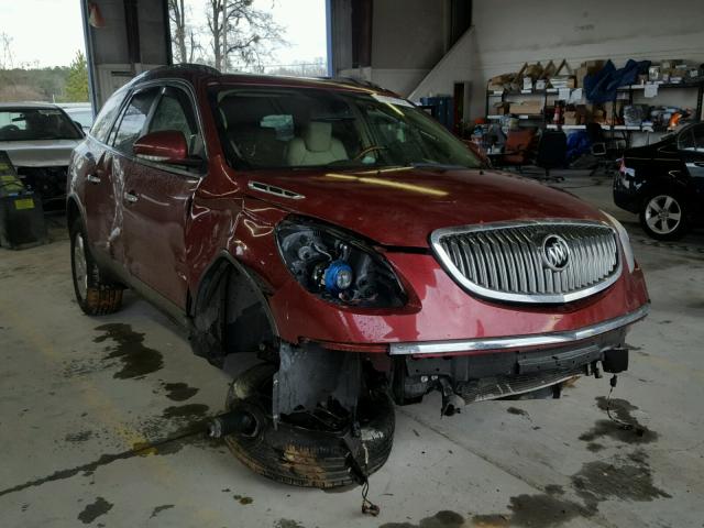 5GAEV23D49J172347 - 2009 BUICK ENCLAVE CX RED photo 1