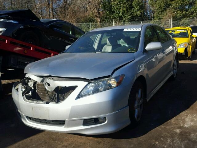 4T1BK46K07U506171 - 2007 TOYOTA CAMRY NEW SILVER photo 2