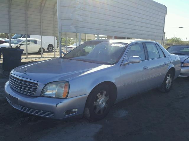 1G6KD54Y35U177901 - 2005 CADILLAC DEVILLE SILVER photo 2