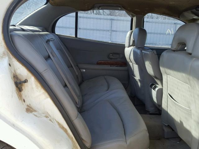 1G4HR54K21U270466 - 2001 BUICK LESABRE LI WHITE photo 6