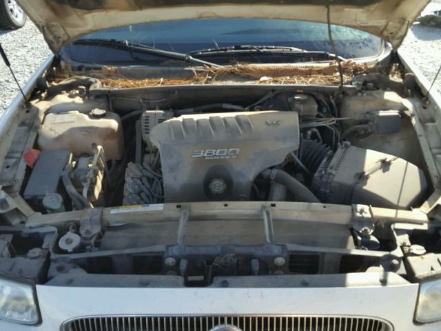 1G4HR54K21U270466 - 2001 BUICK LESABRE LI WHITE photo 7