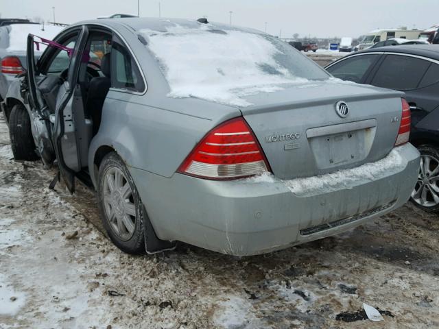 1MEHM43197G604732 - 2007 MERCURY MONTEGO PR GRAY photo 3