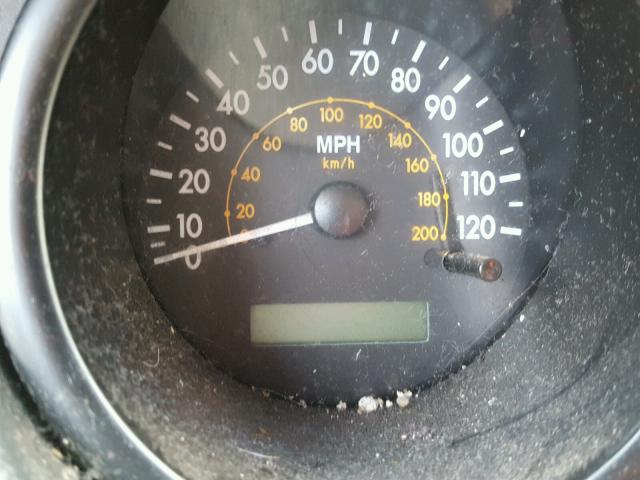 KL1TD56606B514588 - 2006 CHEVROLET AVEO BASE Czerwony zdjęcie 8