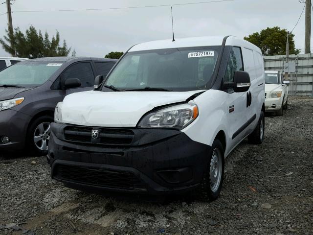 ZFBERFAT0G6B33989 - 2016 RAM PROMASTER WHITE photo 2