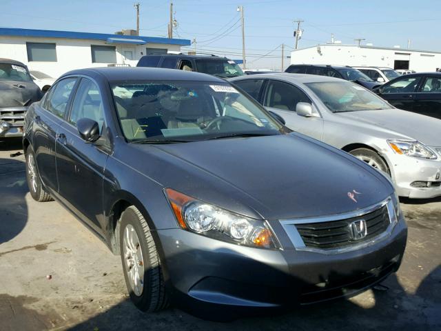 1HGCP2F3XAA008674 - 2010 HONDA ACCORD LX GRAY photo 1