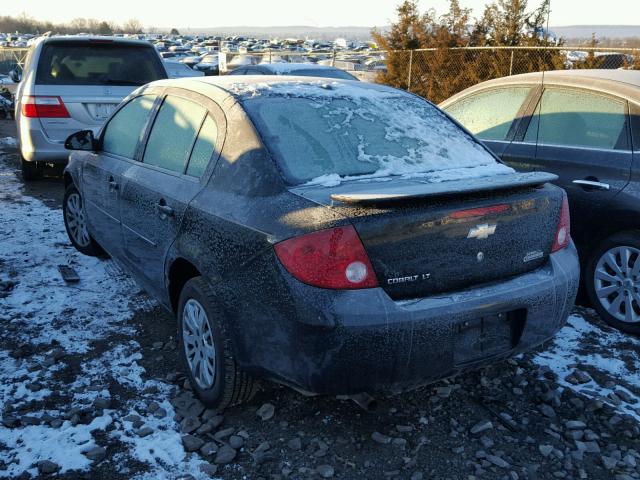 1G1AL55F877211589 - 2007 CHEVROLET COBALT LT BLACK photo 3