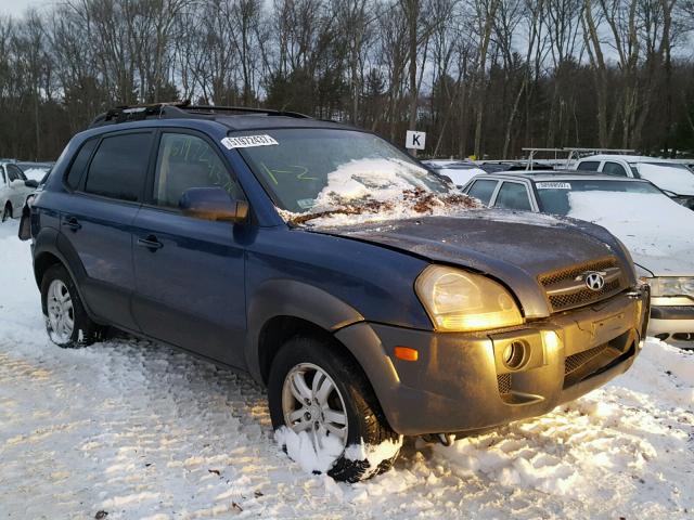 KM8JN72D27U614089 - 2007 HYUNDAI TUCSON SE BLUE photo 1