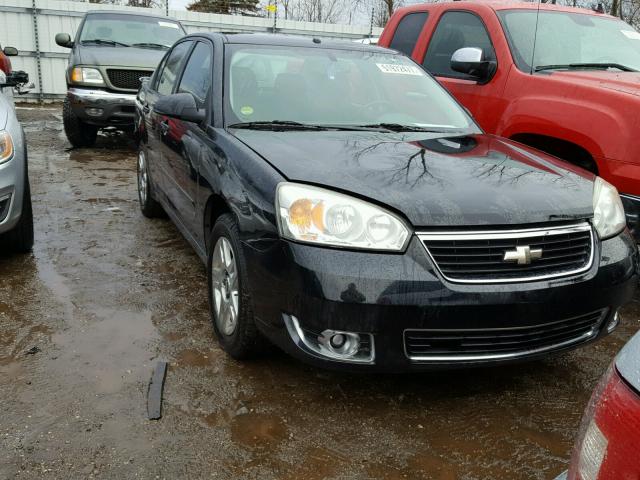 1G1ZT51876F190426 - 2006 CHEVROLET MALIBU LT BLACK photo 1