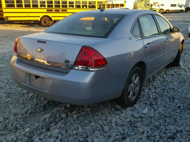 2G1WT58K269238587 - 2006 CHEVROLET IMPALA LT SILVER photo 4