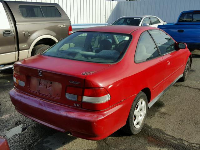 1HGEJ8240YL060048 - 2000 HONDA CIVIC EX 红色 照片 4
