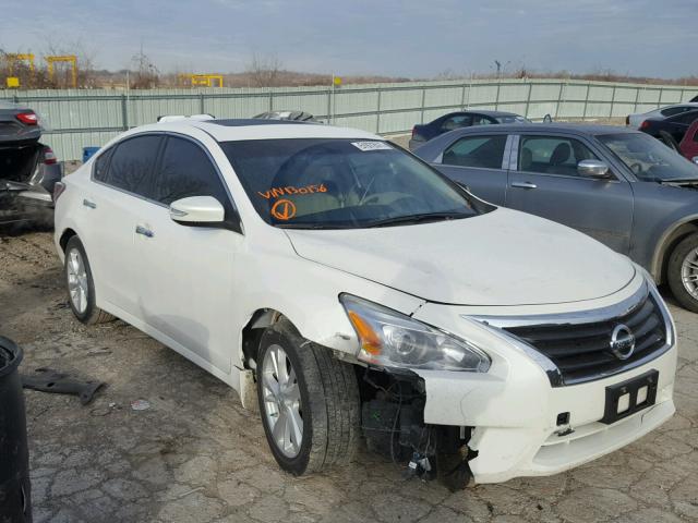 1N4AL3AP4EC130156 - 2014 NISSAN ALTIMA 2.5 WHITE photo 1