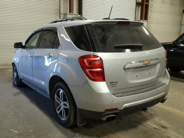 2GNFLGE32G6209567 - 2016 CHEVROLET EQUINOX LT SILVER photo 3