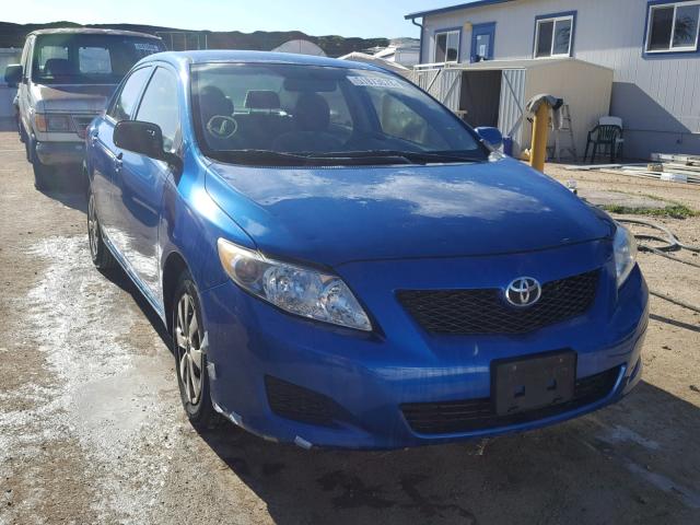 JTDBL40E799088864 - 2009 TOYOTA COROLLA BA BLUE photo 1